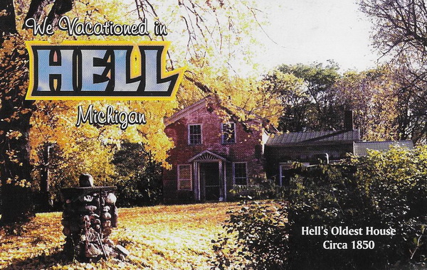 Hell - Old Postcard